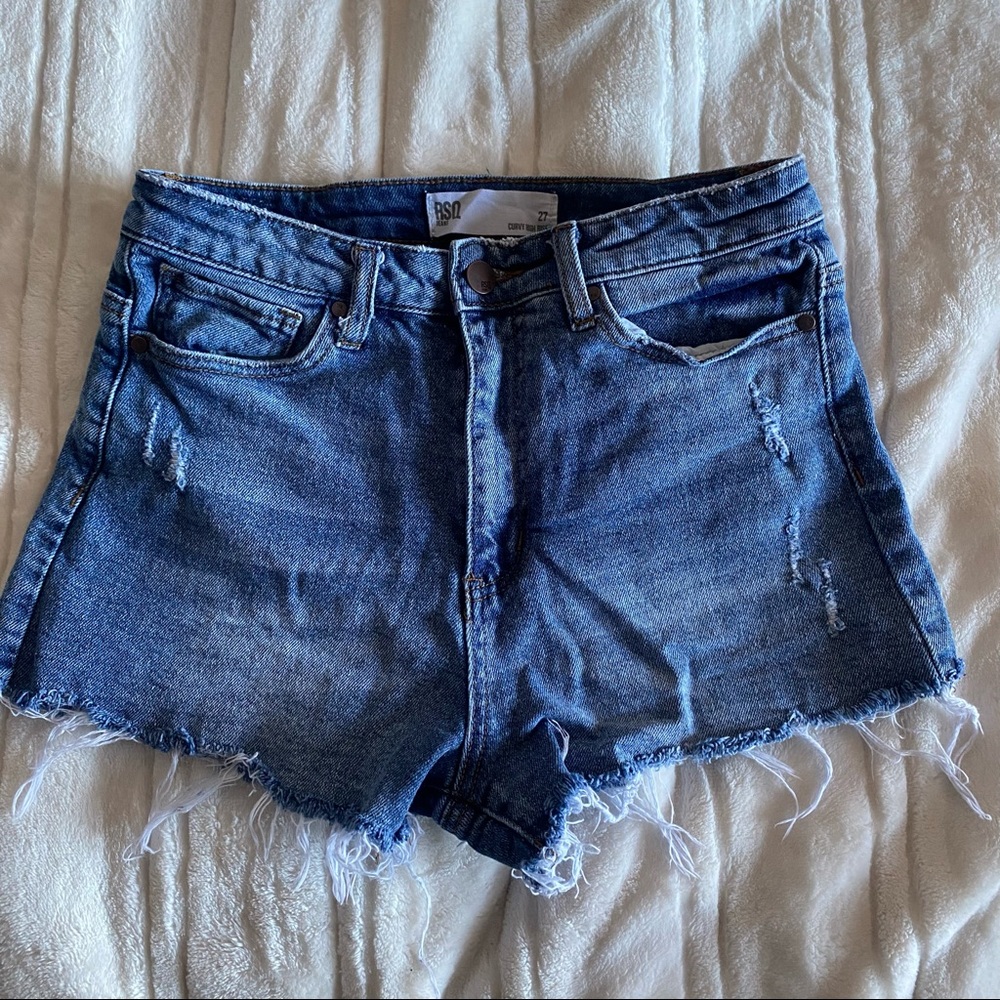 High Rise Curvy Shorts